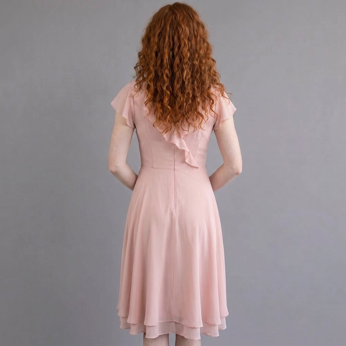 Elena | Ruffle Wrap Dress